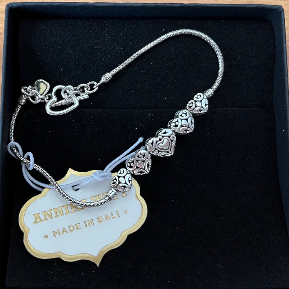 Annika Witt Sterling Silver made in Bali bracelet